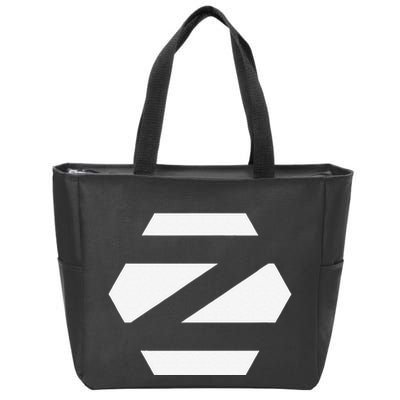 Linux Zorin Os With White Logo Open Source Os Zip Tote Bag
