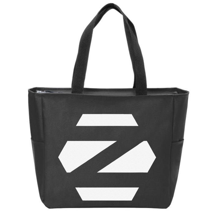 Linux Zorin Os With White Logo Open Source Os Zip Tote Bag