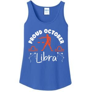 Libra Zodiac: Proud October Libra Gift Ladies Essential Tank