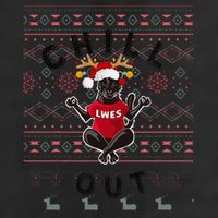 Lwes Zen Panther Ugly Sweater Adult Drive Performance Visor