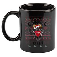 Lwes Zen Panther Ugly Sweater 11oz C Handle Ceramic Mug