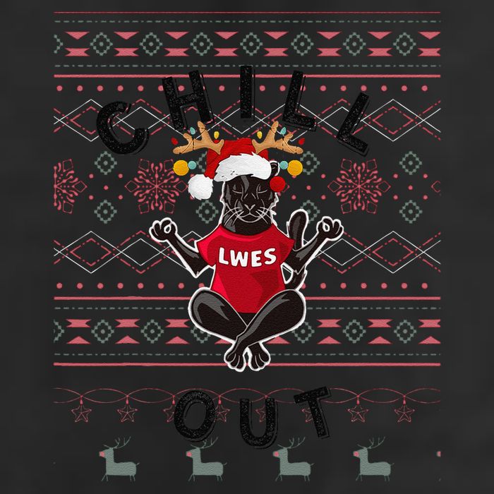 Lwes Zen Panther Ugly Sweater 11oz C Handle Ceramic Mug