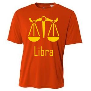 Libra Zodiac Scales Birthday Horoscope Sign Astrology Funny Gift Cooling Performance Crew T-Shirt