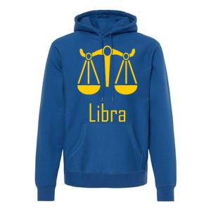 Libra Zodiac Scales Birthday Horoscope Sign Astrology Funny Gift Premium Hoodie