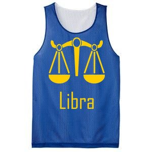 Libra Zodiac Scales Birthday Horoscope Sign Astrology Funny Gift Mesh Reversible Basketball Jersey Tank