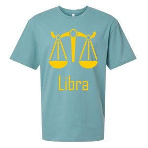 Libra Zodiac Scales Birthday Horoscope Sign Astrology Funny Gift Sueded Cloud Jersey T-Shirt