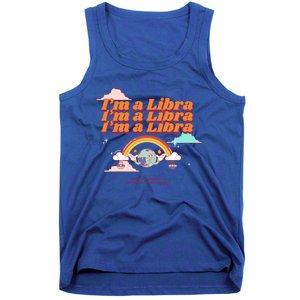 Libra Zodiac Sign Astrology Symbol Cartoon Gift Tank Top