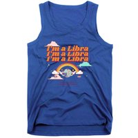 Libra Zodiac Sign Astrology Symbol Cartoon Gift Tank Top