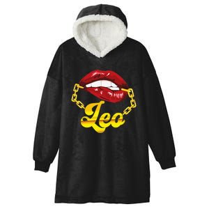 Leo Zodiac Sign Astrology Birthday Horoscope Hooded Wearable Blanket