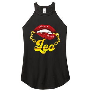 Leo Zodiac Sign Astrology Birthday Horoscope Women's Perfect Tri Rocker Tank