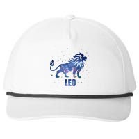 Leo Zodiac Sign Astrology Horoscope Snapback Five-Panel Rope Hat