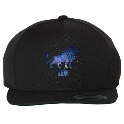 Leo Zodiac Sign Astrology Horoscope Wool Snapback Cap