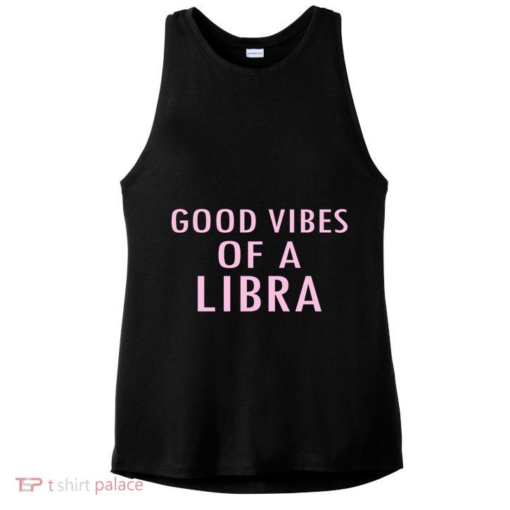 Libra Zodiac Sign Embrace Your Astrological Identity Gift Ladies PosiCharge Tri-Blend Wicking Tank