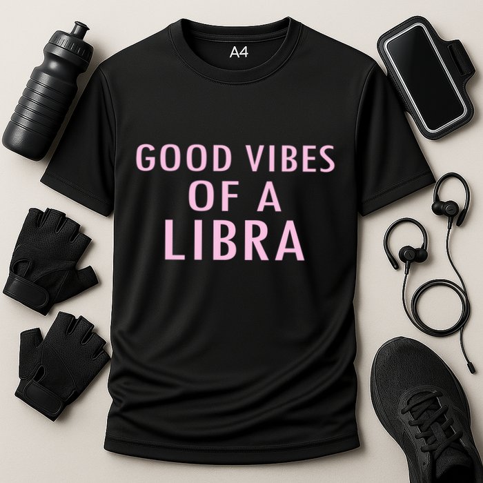 Libra Zodiac Sign Embrace Your Astrological Identity Gift Cooling Performance Crew T-Shirt