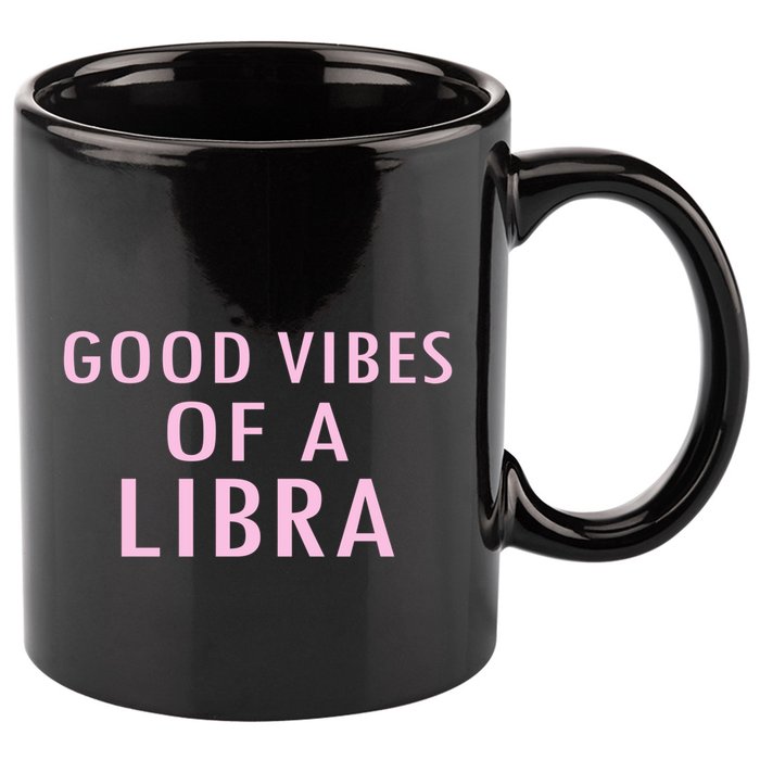 Libra Zodiac Sign Embrace Your Astrological Identity Gift 11oz C Handle Ceramic Mug