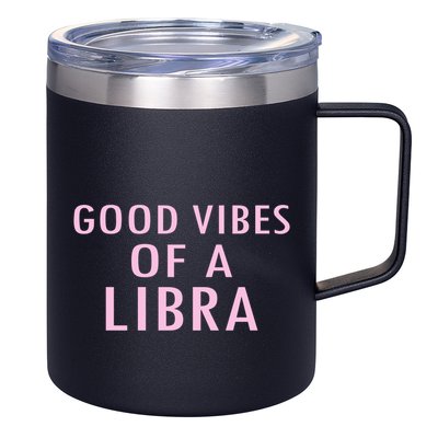 Libra Zodiac Sign Embrace Your Astrological Identity Gift 12oz Stainless Steel Coffee Mug