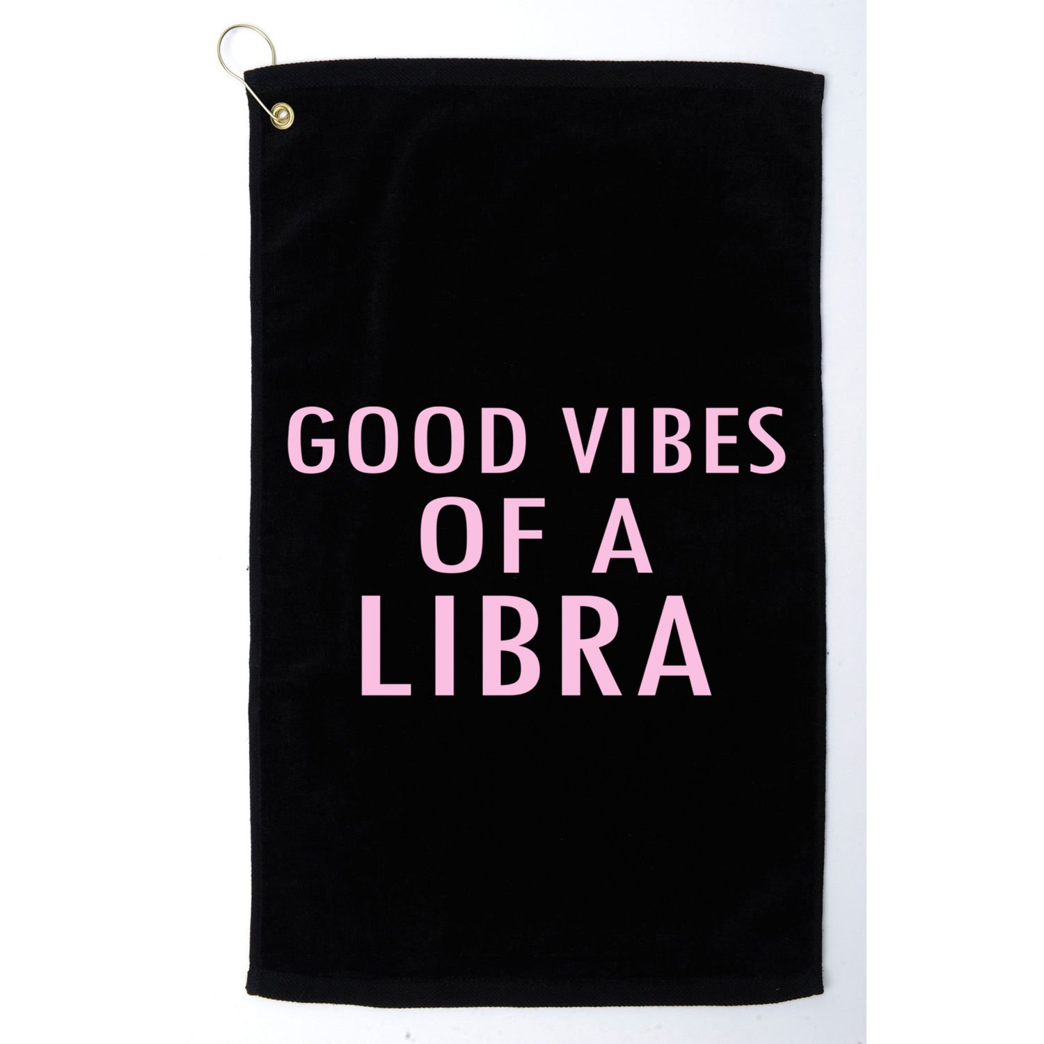 Libra Zodiac Sign Embrace Your Astrological Identity Gift Golf Towel