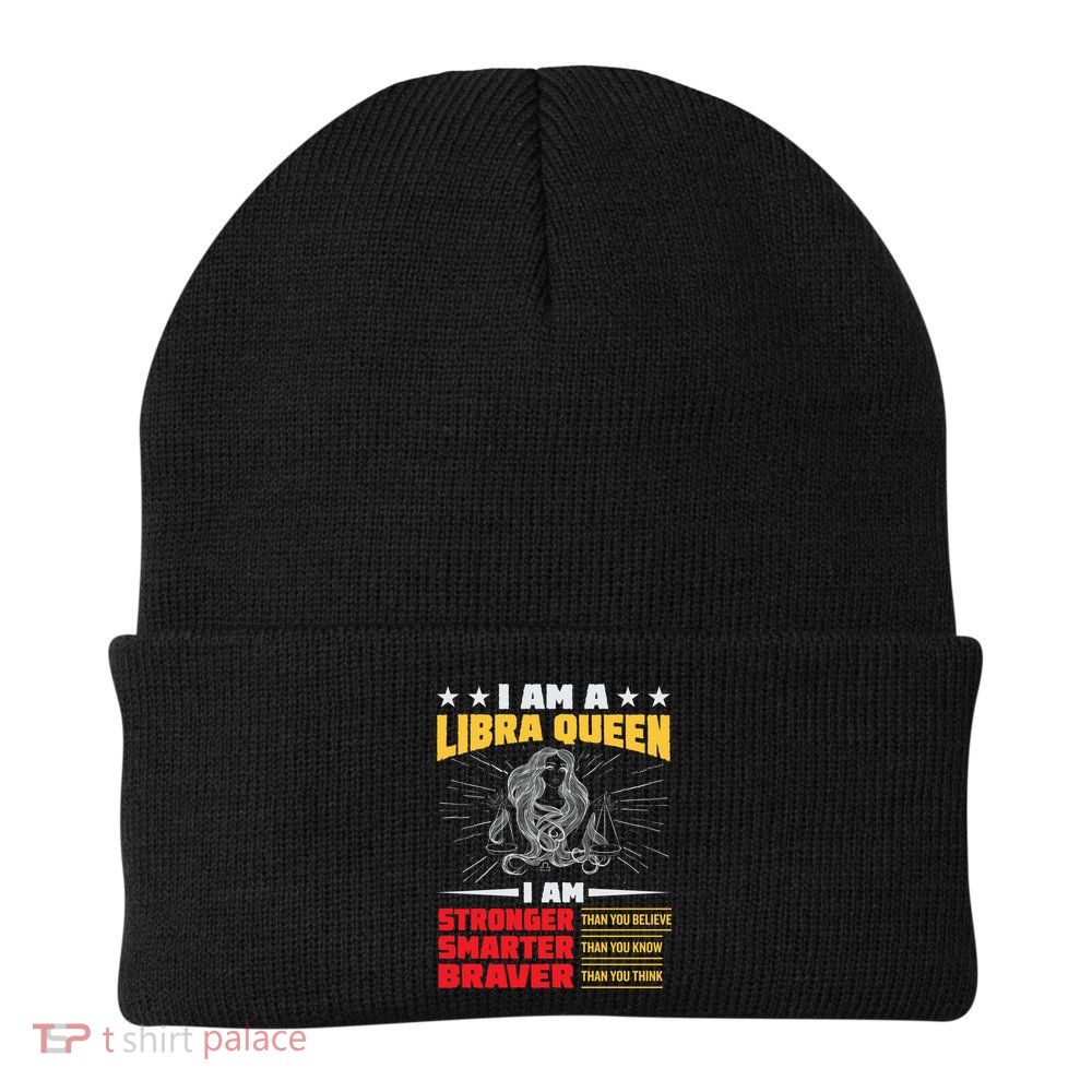 Libra Zodiac Sign Funny Gift Beanie