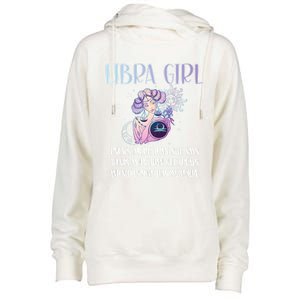 Libra Zodiac Sign Libra Horoscope Astrology Meaningful Gift Womens Funnel Neck Pullover Hood