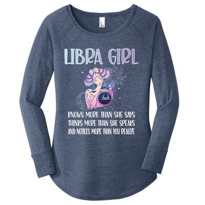 Libra Zodiac Sign Libra Horoscope Astrology Meaningful Gift Women's Perfect Tri Tunic Long Sleeve Shirt