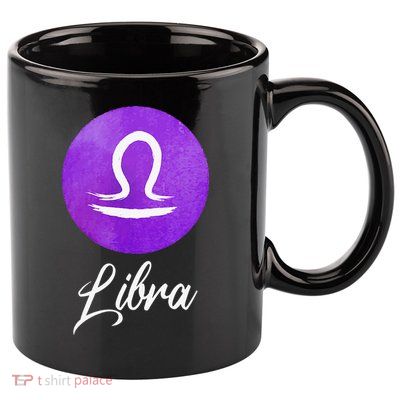 Libra Zodiac Sign 11oz C Handle Ceramic Mug
