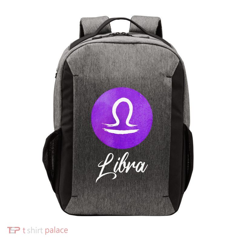 Libra Zodiac Sign Vector Backpack
