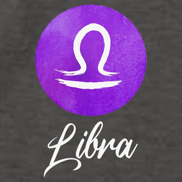 Libra Zodiac Sign Vector Backpack