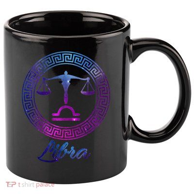 Libra Zodiac Sign 11oz C Handle Ceramic Mug