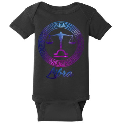 Libra Zodiac Sign Baby Bodysuit