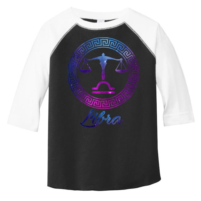 Libra Zodiac Sign Toddler Fine Jersey T-Shirt