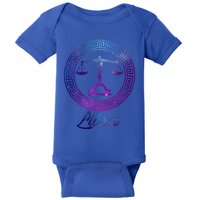 Libra Zodiac Sign Gift Baby Bodysuit