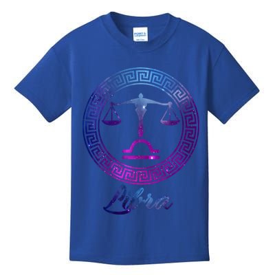 Libra Zodiac Sign Gift Kids T-Shirt