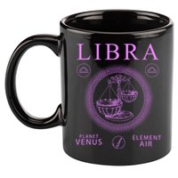 Libra Zodiac Sign Gift 11oz C Handle Ceramic Mug