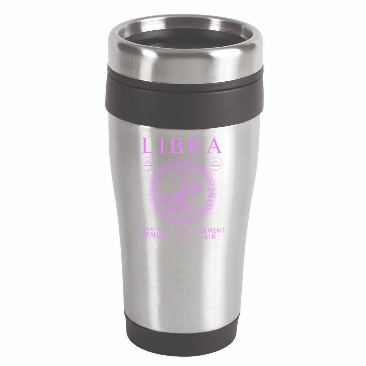 Libra Zodiac Sign Gift 16oz Travel Tumbler