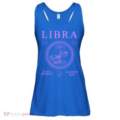 Libra Zodiac Sign Gift Ladies Essential Flowy Tank
