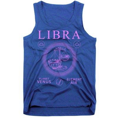 Libra Zodiac Sign Gift Tank Top