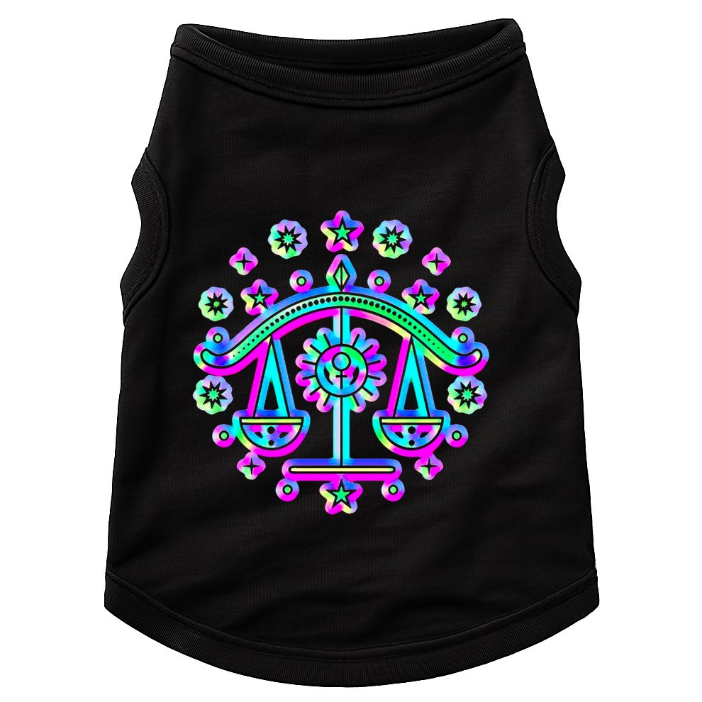 Libra Zodiac Sign Gift Doggie Tank