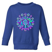 Libra Zodiac Sign Gift Toddler Sweatshirt