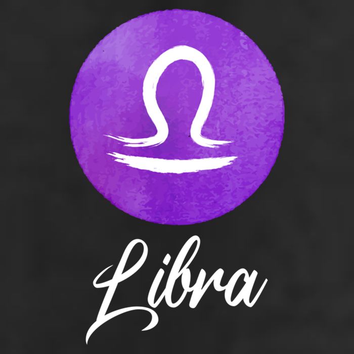 Libra Zodiac Sign Cool Gift 7 Panel Mesh Trucker Snapback Hat