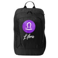Libra Zodiac Sign Cool Gift City Backpack