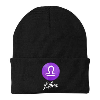 Libra Zodiac Sign Cool Gift Beanie