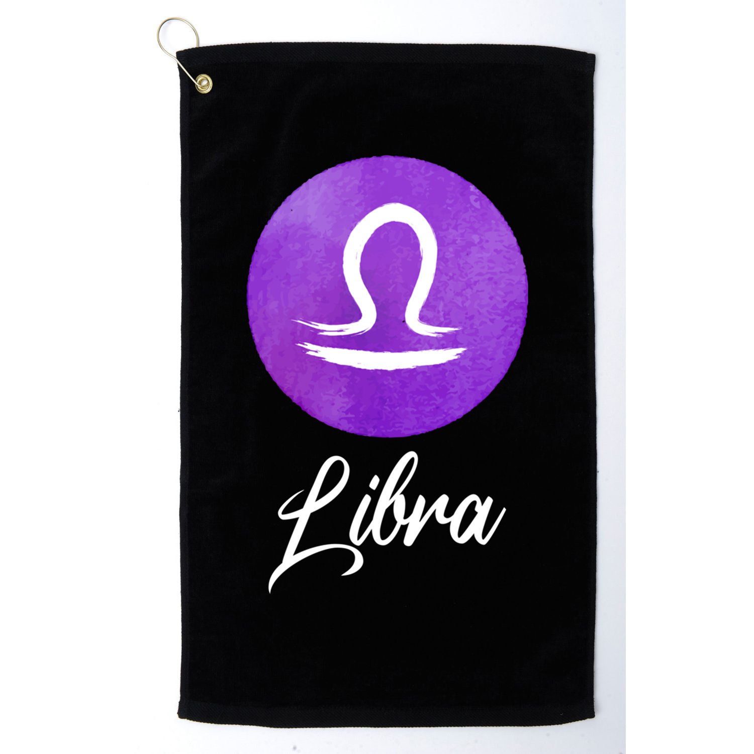 Libra Zodiac Sign Cool Gift Golf Towel