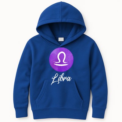 Libra Zodiac Sign Cool Gift Kids Hoodie
