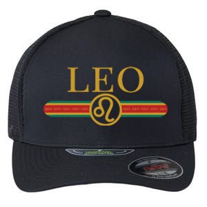 Leo Zodiac Sign Astrology Horoscope Fashion Flexfit Unipanel Trucker Cap