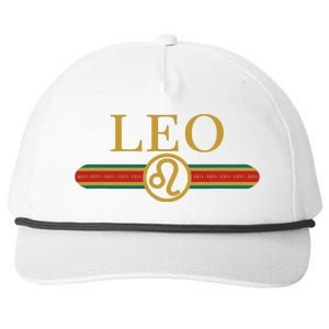 Leo Zodiac Sign Astrology Horoscope Fashion Snapback Five-Panel Rope Hat