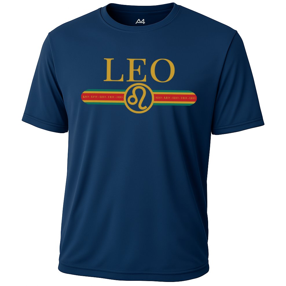 Leo Zodiac Sign Astrology Horoscope Fashion Cooling Performance Crew T-Shirt