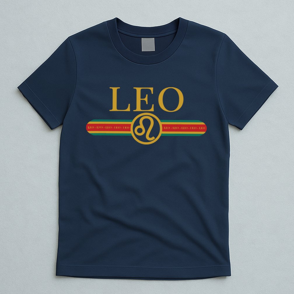 Leo Zodiac Sign Astrology Horoscope Fashion T-Shirt