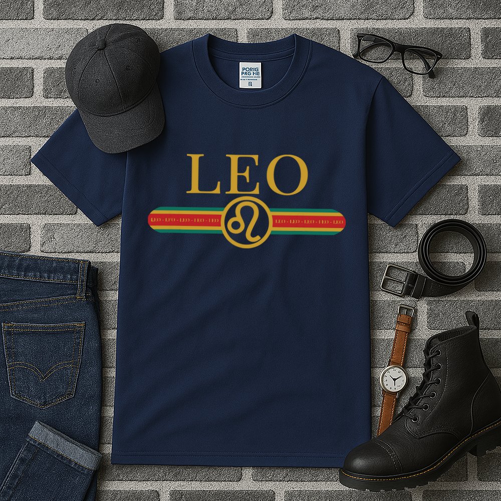 Leo Zodiac Sign Astrology Horoscope Fashion Tall T-Shirt