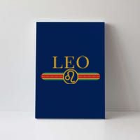 Leo Zodiac Sign Astrology Horoscope Fashion Canvas