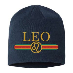 Leo Zodiac Sign Astrology Horoscope Fashion Sustainable Beanie